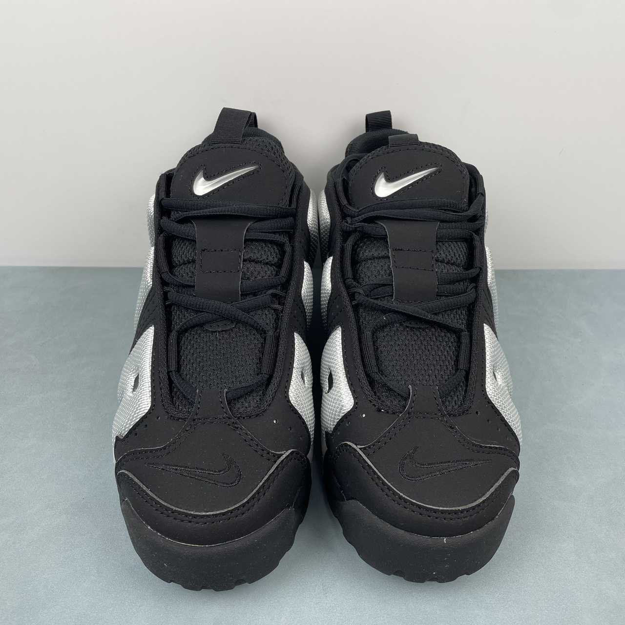 Nike Air More Uptempo Low BLACK/WHITE/GREY