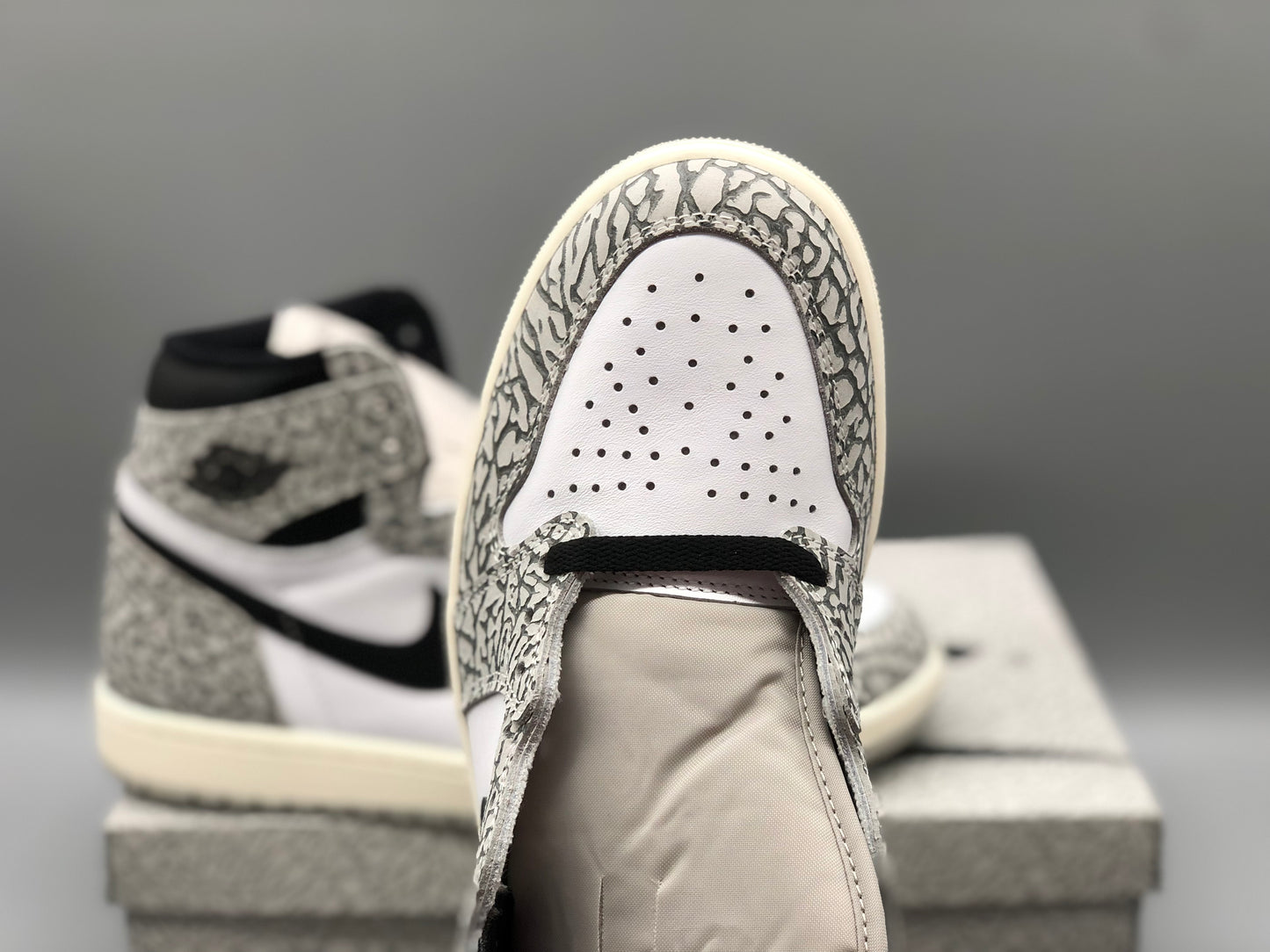 AJ 1 High OG “White Cement”