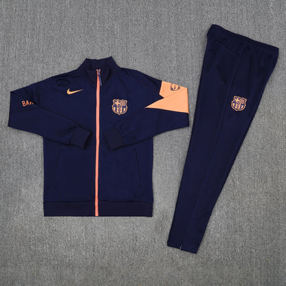 25-26 Barcelona jacket tracksuit dark blue