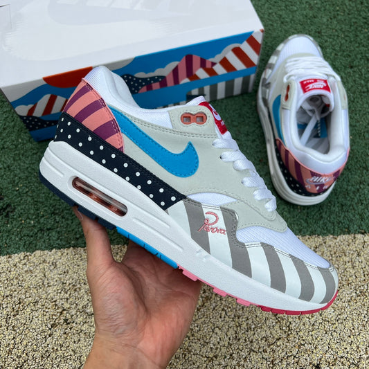 Parrra x Air Max 1 White multi-color