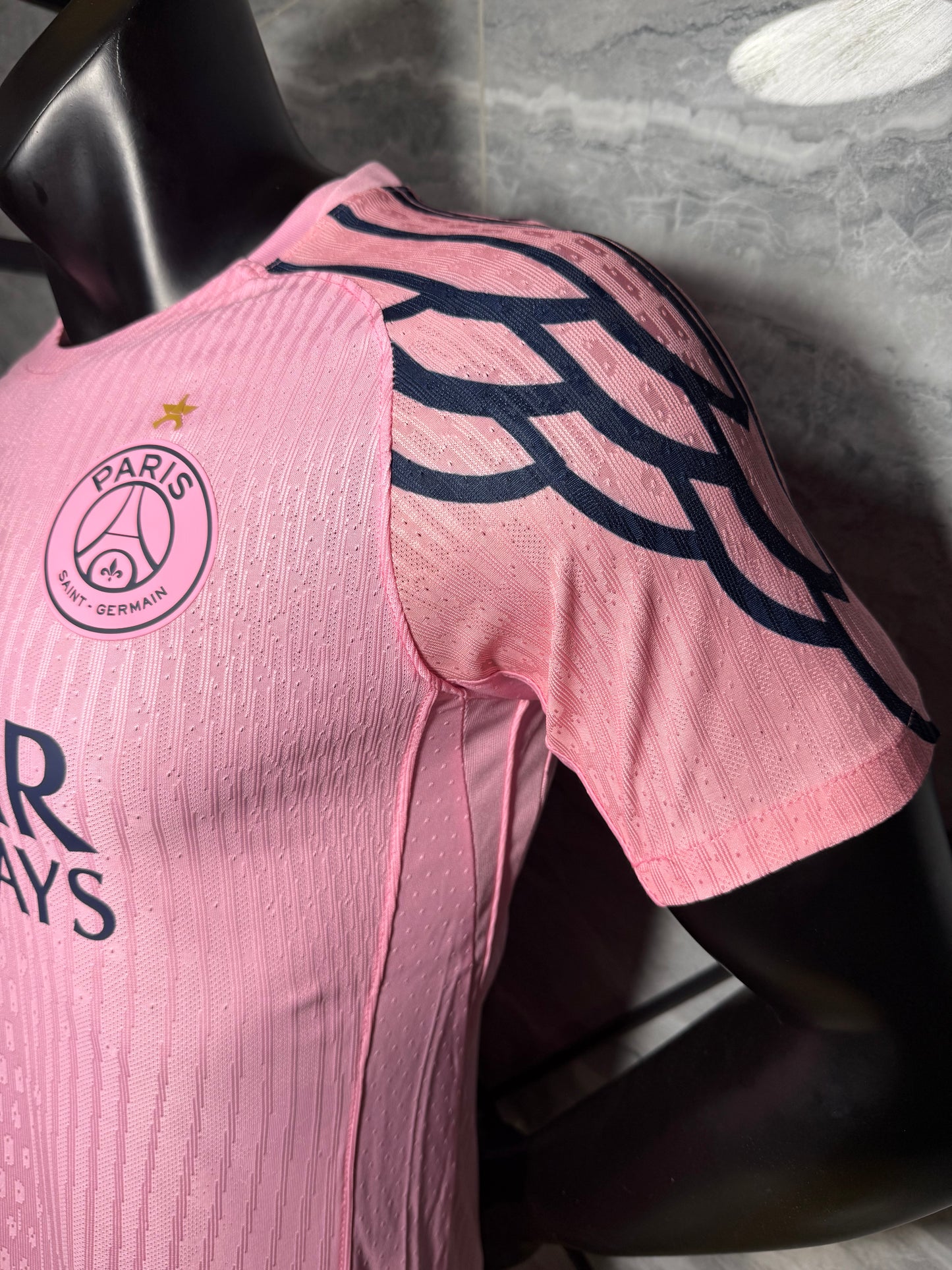 25-26 PSG jersey 3ra Pink Version Player