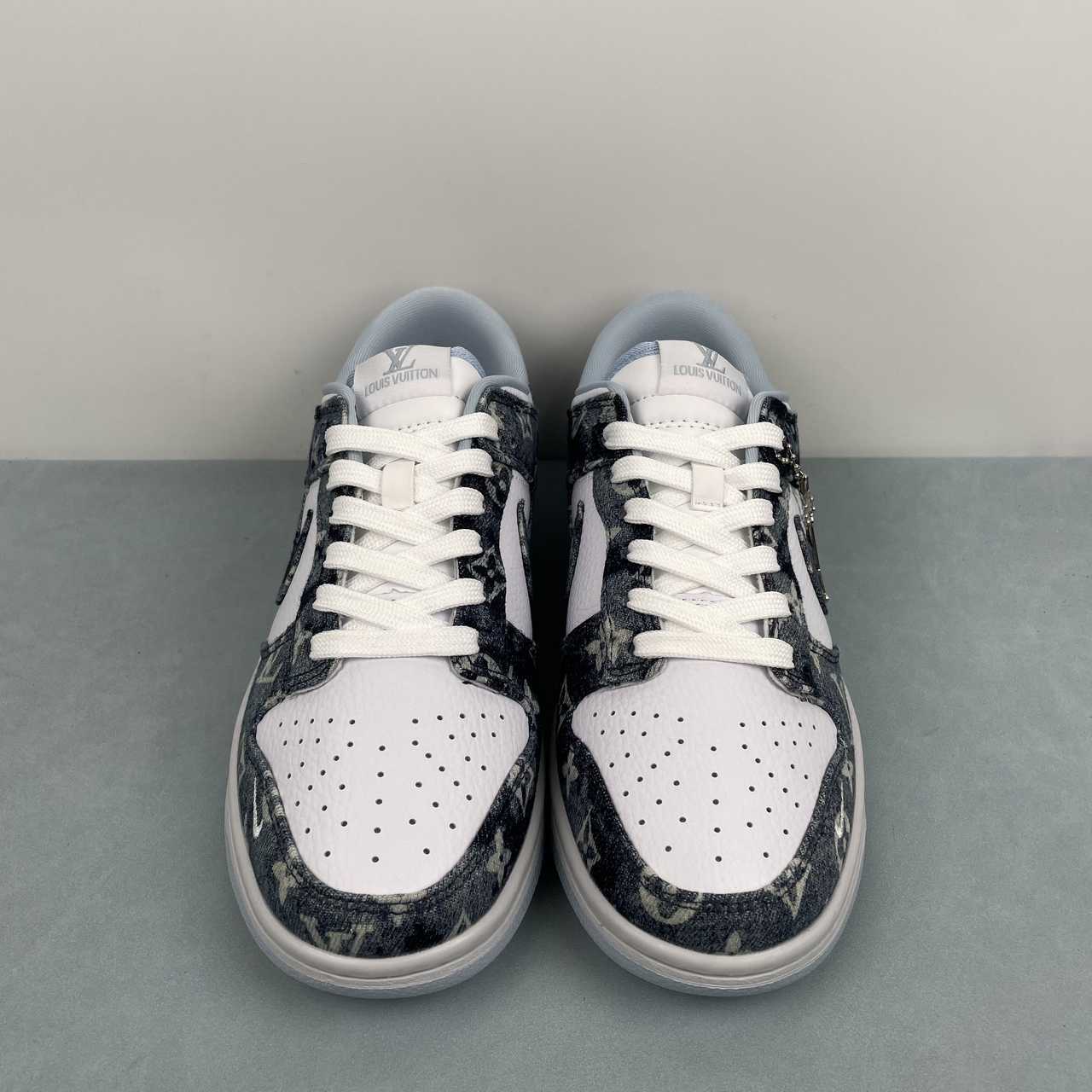 Nike Dunk Low x LV BLACK/GREY/WHITE