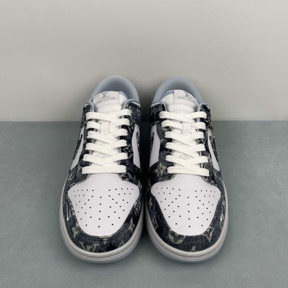 Nike Dunk Low x LV BLACK/GREY/WHITE