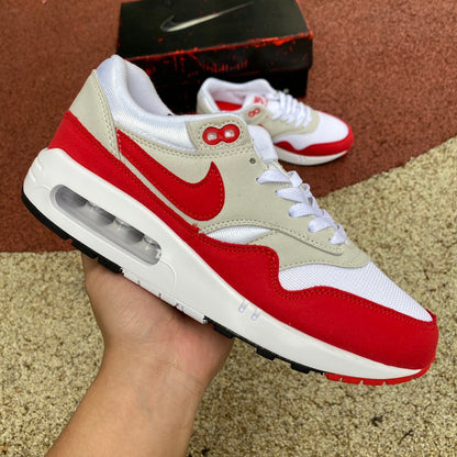 AIR MAX 1 UNIVERSITY RED/WHITE/NEUTRAL GREY