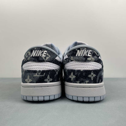 Nike Dunk Low x LV BLACK/GREY/WHITE
