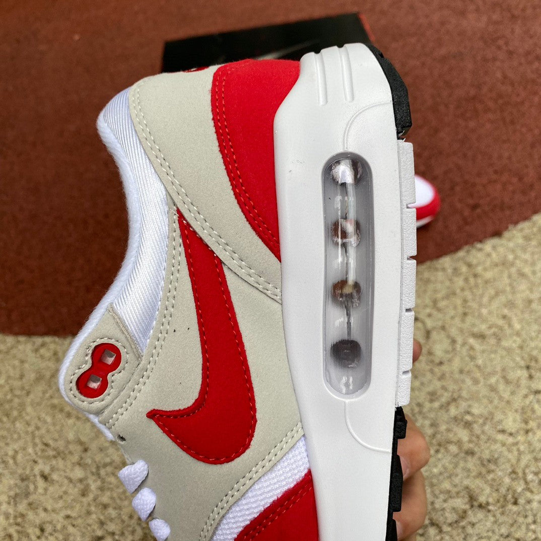 AIR MAX 1 UNIVERSITY RED/WHITE/NEUTRAL GREY