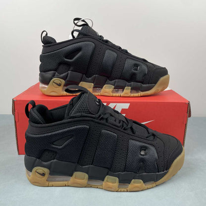 Nike Air More Uptempo Low BLACK/BROWN