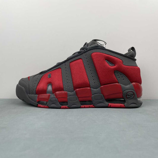 Nike Air More Uptempo Low GREY/RED