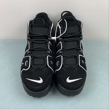 Nike Air More Uptempo Low BLACK/WHITE2