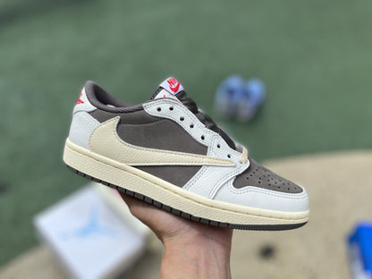 AJ 1 Low x Travis Scott Reverse Mocha