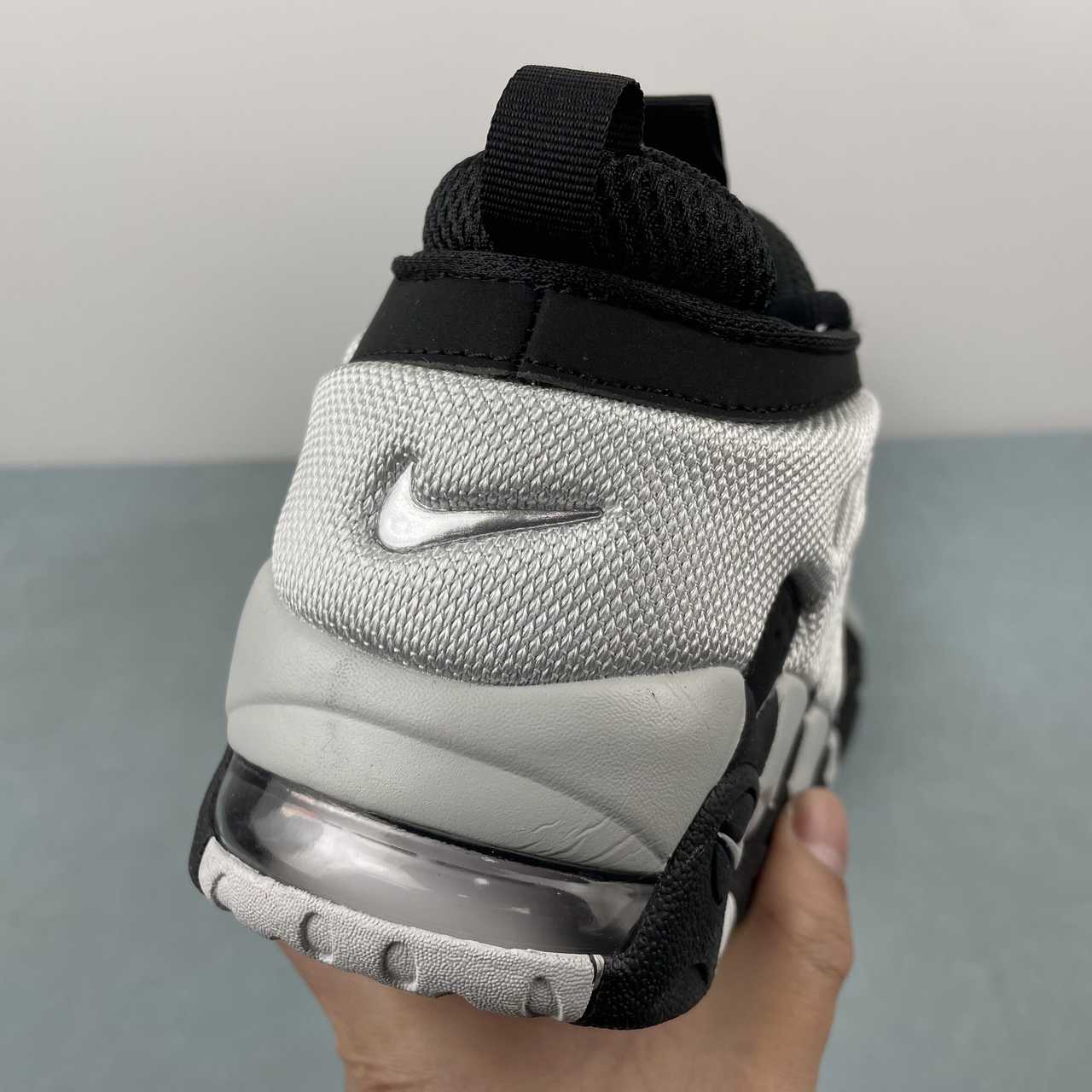 Nike Air More Uptempo Low BLACK/WHITE/GREY