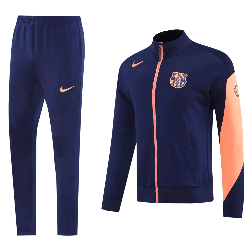 25-26 Barcelona jacket tracksuit dark blue