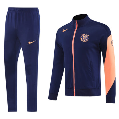 25-26 Barcelona jacket tracksuit dark blue