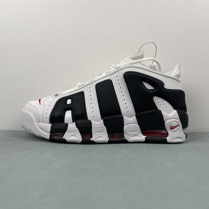 Nike Air More Uptempo Low WHITE/BLACK/RED