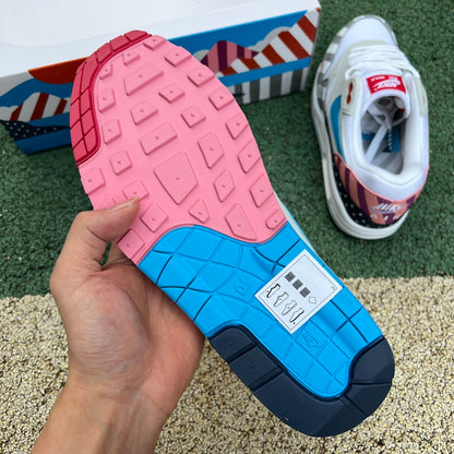 Parrra x Air Max 1 White multi-color