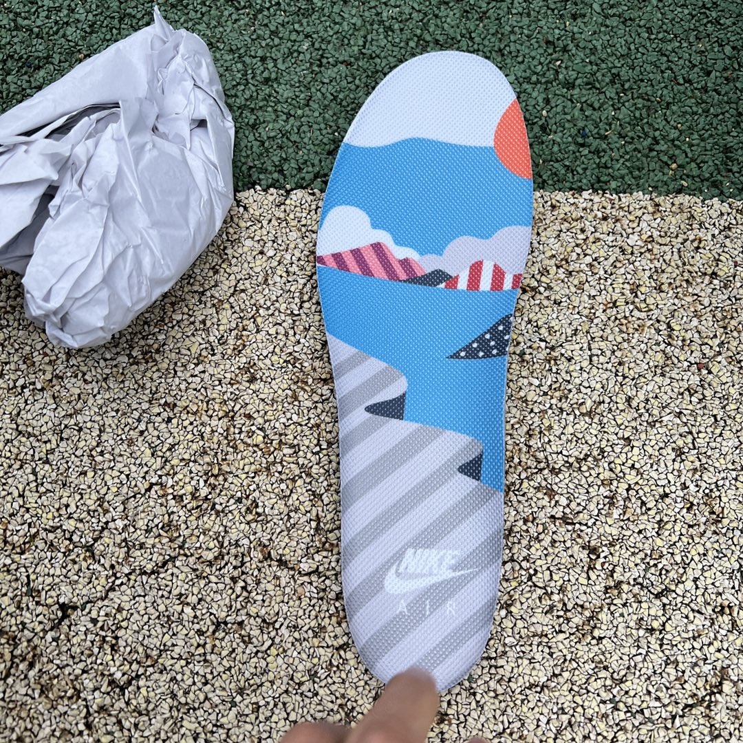 Parrra x Air Max 1 White multi-color