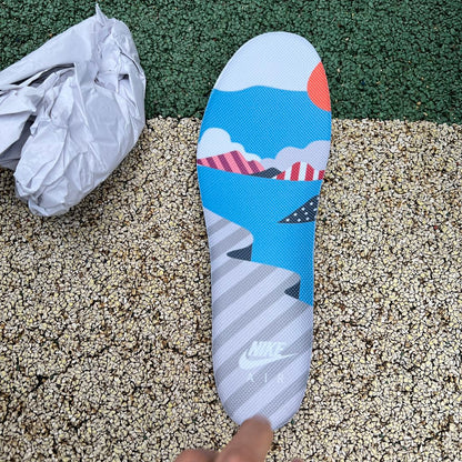 Parrra x Air Max 1 White multi-color