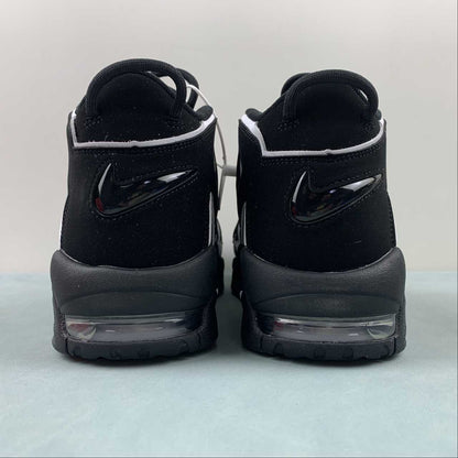 Nike Air More Uptempo Low BLACK/WHITE2