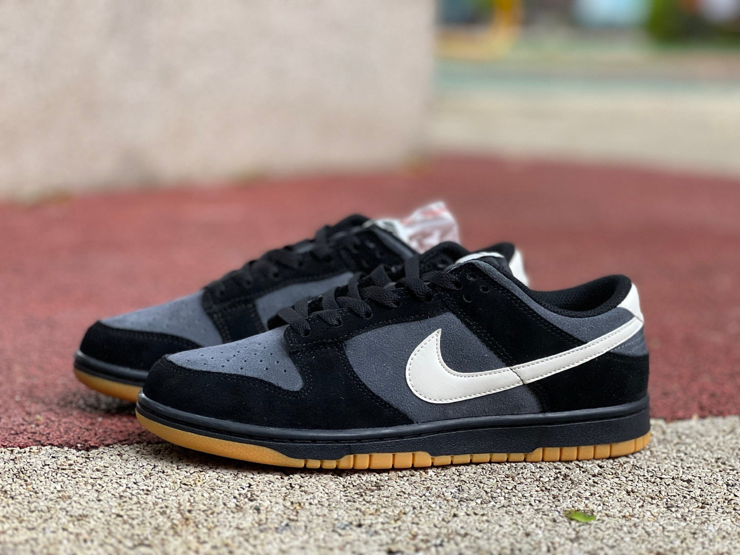 Nike Dunk LOW Gamusado Gris Negro